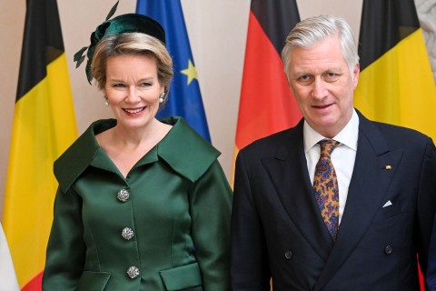 Belgisches Königspaar zu Besuch in Berlin