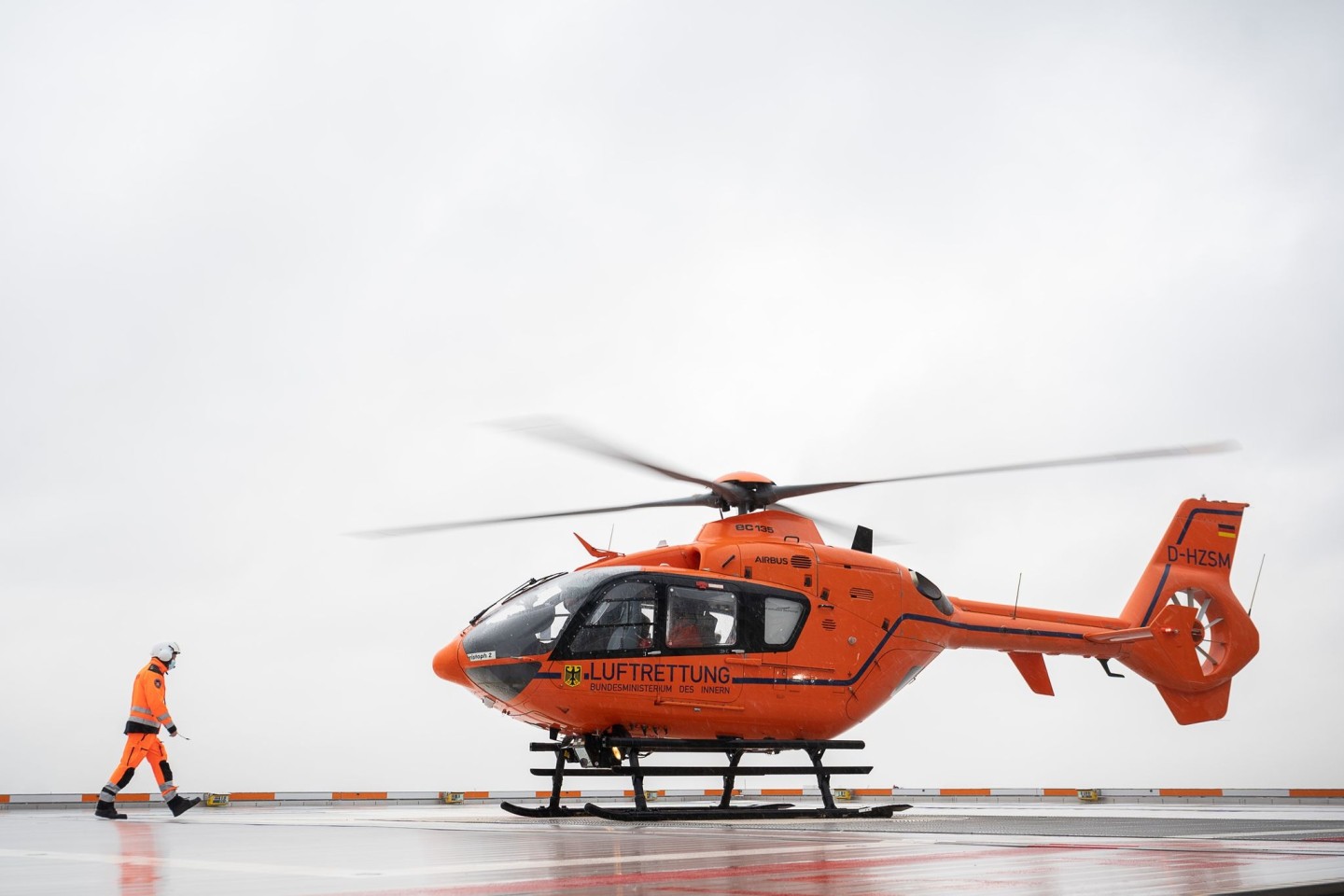 Der Zivilschutz-Hubschrauber «Christoph 2» hebt seit 50 Jahren ab.