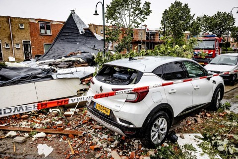 Ein Toter bei Tornado in den Niederlanden 