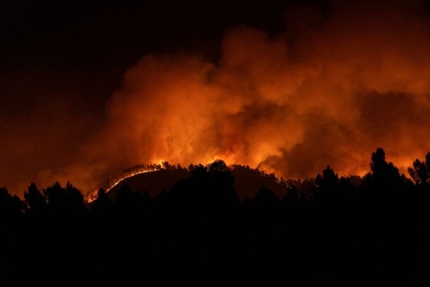 Erster Groß-Waldbrand des Jahres in Spanien