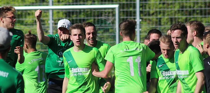 FC Isselhorst vor Aufstieg in die Kreisliga A