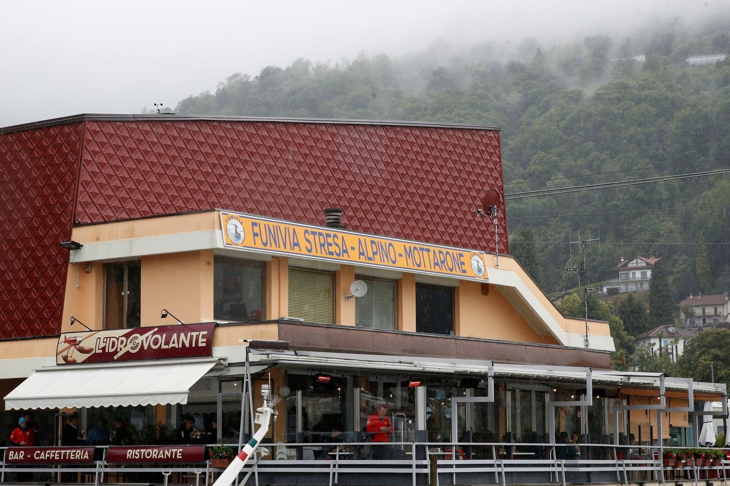 Die Abfahrtsstation der Seilbahn von Stresa nach Mottarone. Beim Absturz einer Gondel haben mindestens 14 Menschen ihr Leben verloren.
