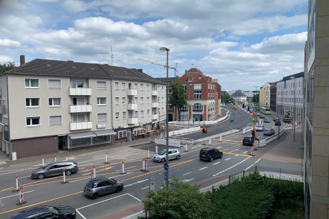 Anschluss Kaiserstraße am Sonntag gesperrt