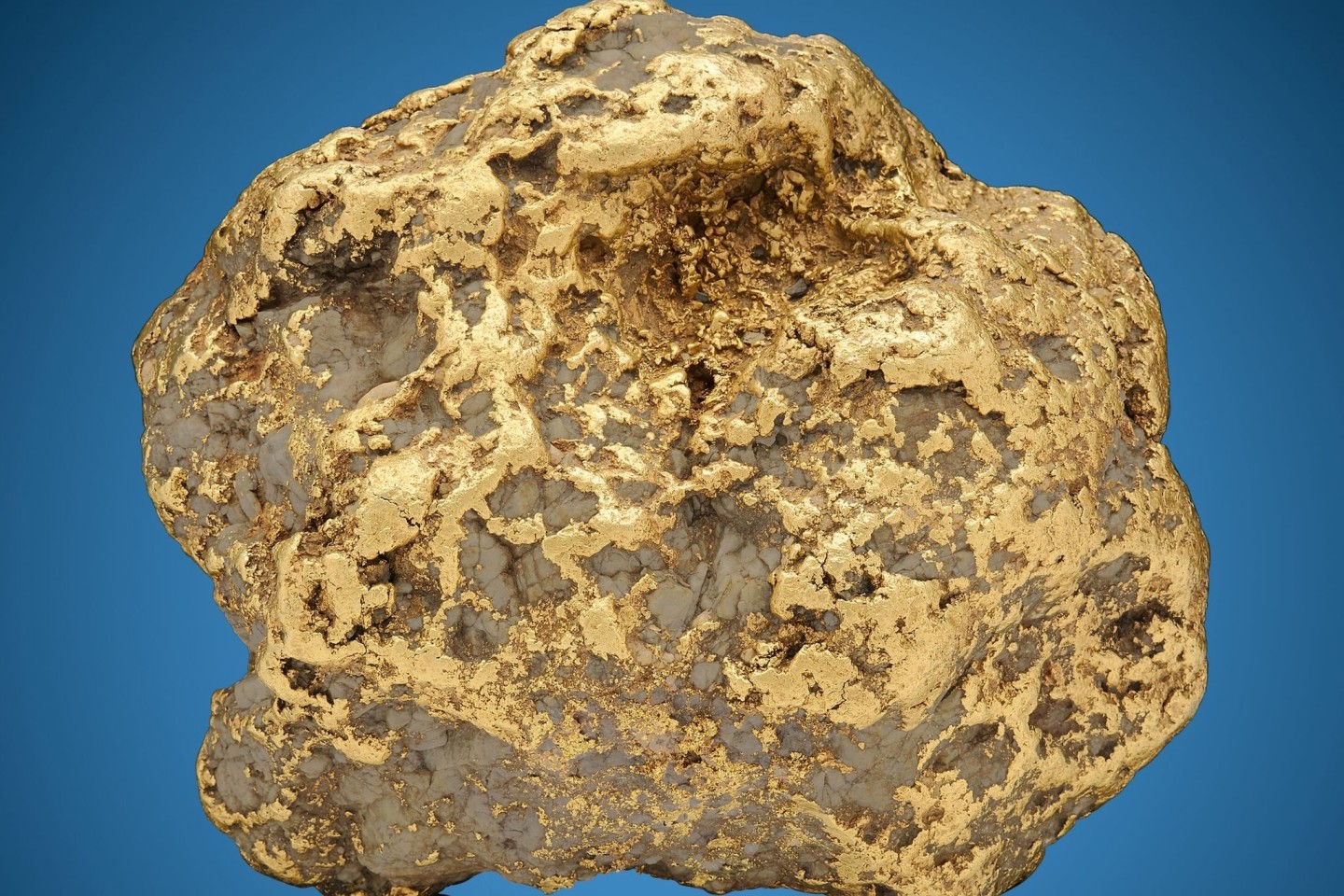 Der sogenannte «Alaska Centennial Gold Nugget» brachte bei der Auktion 750.000 Dollar ein.