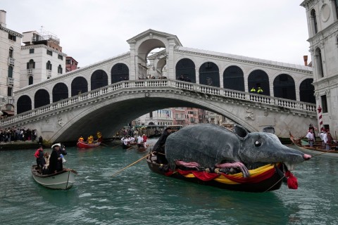 Karneval in Venedig eröffnet