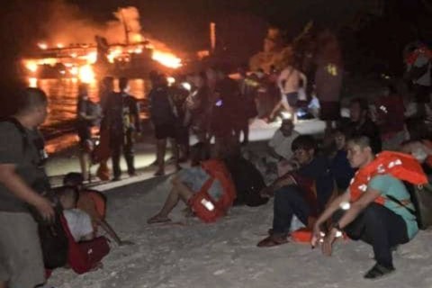 Philippinen: Noch Vermisste nach Inferno auf Passagierfähre
