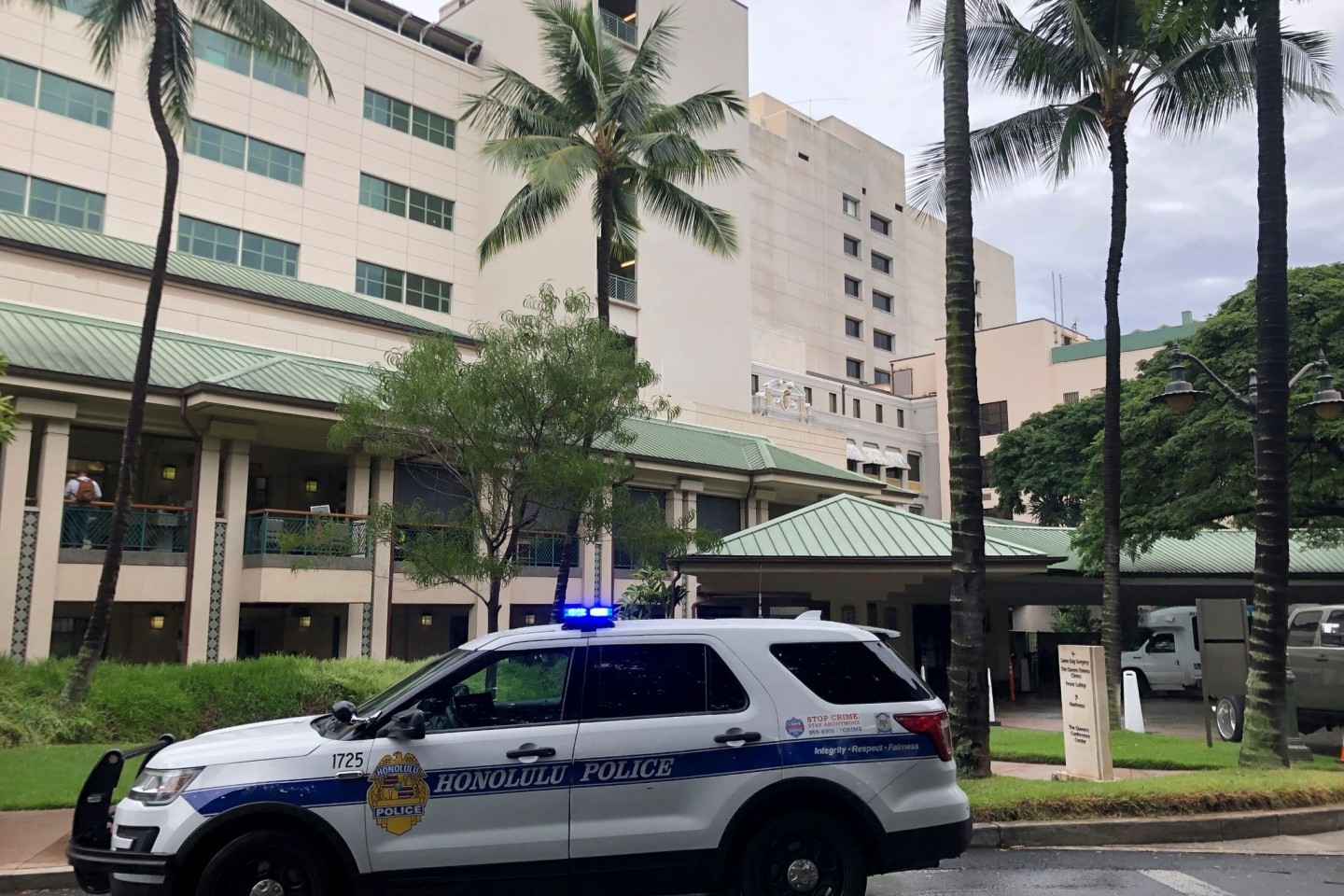 Einige Patienten wurden in das Queen's Medical Center in Honolulu eingeliefert.
