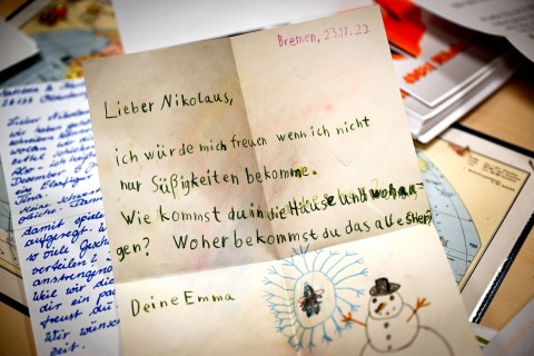 Weihnachtspostämter beantworten wieder Briefe 