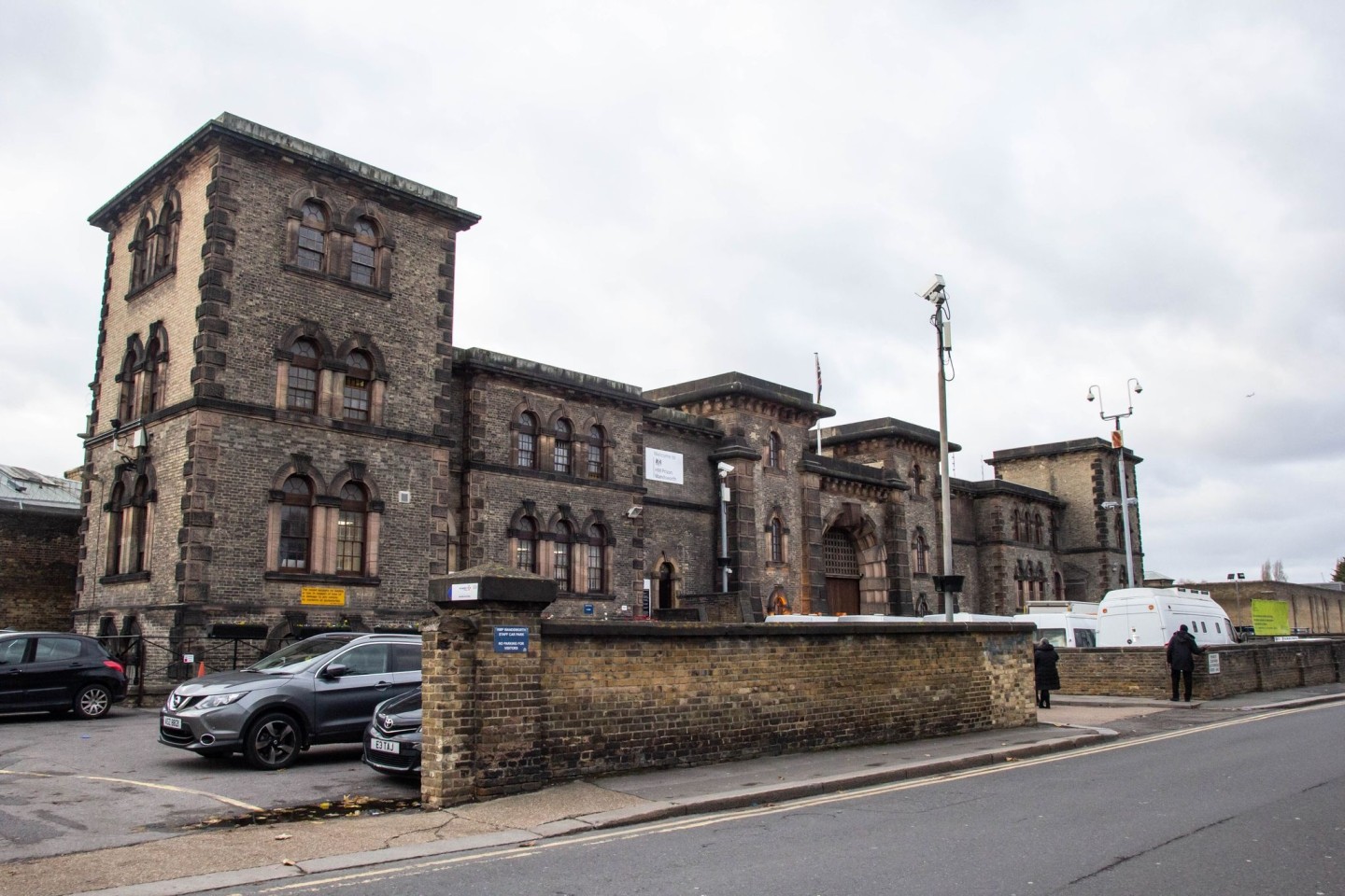 Außenaufnahme des Wandsworth Gefängnisses, in dem auch Boris Becker einige Wochen einsaß.